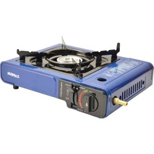 Nurgaz Tekli Portatif Ocak ( Tüp Bağlantılı )  MURAT 500 MM DEDANTÖR  1.5 METRE HORTUM KELEPÇE 220 GR KARTUŞ DAHİLDİR