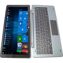 FosilTech Flaş Indirim - Klavyeli 11,6 Inç 2'si 1 Arada Windows Tablet Bilgisayar NC01 Windows 10 Cpu 8300 1920X1080 IPS Çift Kamera