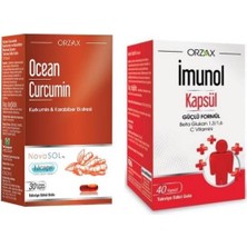 Ocean Curcumin 30 Kapsül + Imunol Beta Glukan 40 Kapsül Ikili Set