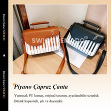 Swico Remado Yaratıcı Piyano Şekilli Çapraz Çanta (Yurt Dışından)