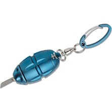 Lionsteel Eggie Keychain - Blue Titanium