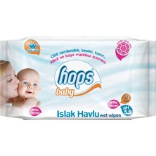 Hops Baby Islak Havlu 60'lı 180 Yaprak