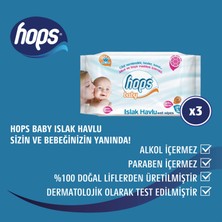 Hops Baby Islak Havlu 60'lı 180 Yaprak