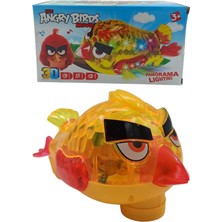 PopŞeker Angry Birds Işıklı Sesli Çarpıp Dönen Kızgın Oyuncak Angy Birds