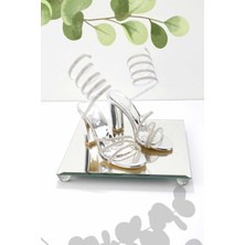 Lame Ayna  Kadın Abiye Ayakkabı K01575020639