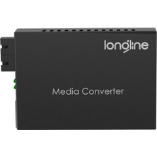 Longline 10/100/1000M 1310/1550NM WDM BIDI 40KM SC Media Converter LNG-8110GSB-11-40A/B-AS