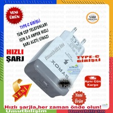 Syrox PD18T 18W Type-C Pd Hızlı Şarj Cıhazı Şarj Aletı Beyaz