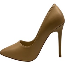 Massima 9534 Nut Stiletto Bayan Ayakkabı