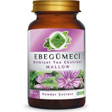 Gökçek Şifa Ebegümeci Toz Ekstresi 80 Gr. Cam Kavanoz