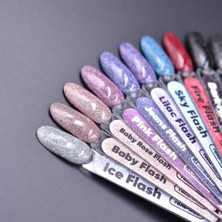 Patrisa Nail Işığı Yansıtan Kalıcı Oje Ice Flash Gümüş 3,5 ml