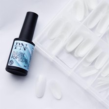 Patrisa Nail Gel Tips, Süt Beyazı (Oval), Kutuda 120 Adet