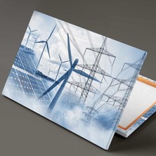 SML Tablo Yenilenebilir Enerji Sistemleri Elektrik Mühendisliği Yeşil Enerji Kanvas Tablo