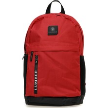 Lumberjack Unisex Sırt Çantası Kırmızı  101364448 Ul Olıver 35Ct185 3Fx