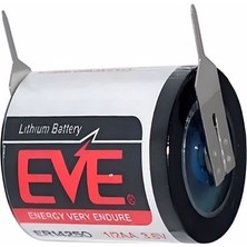 Erpilsan Eve ER14250 3.6V 1/2 Aa Kısa Lityum Pil 2 Ayaklı