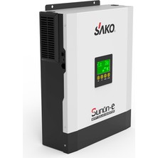 2.4 Kw 2400 W Watt 3 Kva 24 V Volt Yüksek Voltaj Mppt Saf Sinüs Akıllı Inverter Invertör