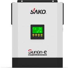 2.4 Kw 2400 W Watt 3 Kva 24 V Volt Yüksek Voltaj Mppt Saf Sinüs Akıllı Inverter Invertör