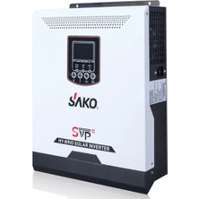 3 Kw 3000 W Watt 24 V Volt Tam Saf Sinüs Akıllı Inverter Invertör Dönüştürücü