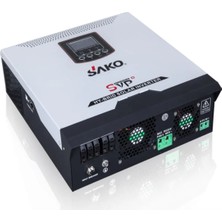 3 Kw 3000 W Watt 24 V Volt Tam Saf Sinüs Akıllı Inverter Invertör Dönüştürücü