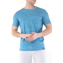 Ghassy Co. Erkek Nem Emici Aktif Gym Fitness Koşu Performans Outdoor Tshirt