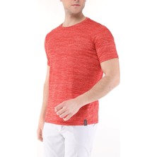 Ghassy Co. Erkek Nem Emici Aktif Gym Fitness Koşu Performans Outdoor Tshirt