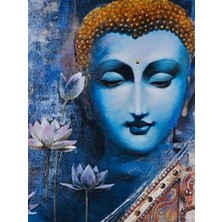 Pix Art Sanat Buda Tablo Pixart Sanat Elmas Mozaik Tablo Diamond Türkiye 46 x 64 cm