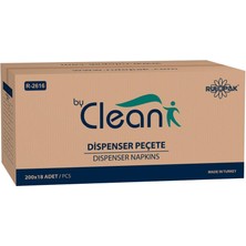 Rulopak By Clean Dispenser Peçete 200 Yaprak 18'li Paket