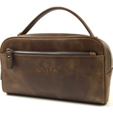 Skarlet  Deri Unisex El Çantası