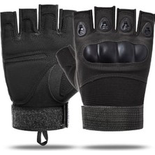 Motiva 511 Model Taktik Combat Motosiklet Bisiklet Outdoor Sport Korumalı Yarım Parmaksız Eldiven