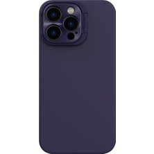 Nillkin Lenswing Stand Case Cover With Magsafe For Apple iPhone 14 Pro Max - Purple - Mor