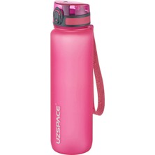 Uzspace Tritan Su Matarası 1000ML Glow Pink