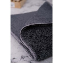 Vevien Home Microfiber Araç Iç Dış Yıkama Temizleme ve Toz Bırakmaz Oto Kurulama Bezi | 50X70 cm Koyu Gri