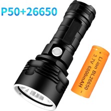 LED El Feneri XHP50 Torch USB Şarj