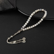 Osmanlı Doğal Taş Süt Opal Doğal Taş Tesbih 33LÜK - 6mm