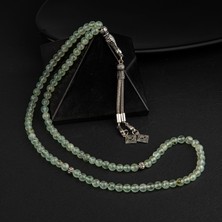 Osmanlı Doğal Taş Prehnit Doğal Taş Tesbih 99LUK - 6mm