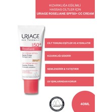 Urıage Roseliane Cc Cream Spf50+ 40 ml Kızarıklığa Eğilimli Olan Hassas Ciltler İçin Güneş Kremi