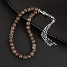 Osmanlı Doğal Taş Riyolit Doğal Taş Tesbih 33LÜK - 8mm