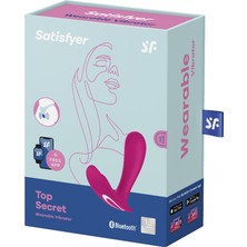 Satisfyer Top Secret Connect App Telefon Kontrollü Giyilebilen Vibratör