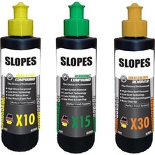 Slopes X10 Kalın X15 Ince Pasta X30 Hare Giderici Seti 250 ml