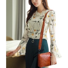 QiQi Store 1 Set Kadın Bayan Omuz Crossbody Çanta Çanta Cüzdan Pu Deri Vintage Seyahat Için Yeni (Yurt Dışından)