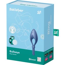 Satisfyer Bullseye Connect Blue App Kontrollü Ayarlanabilir Titreşimli Penis Halkası