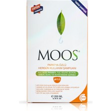 Moos Papatya Özlü Hergün Kullanım Şampuanı 200 Ml.