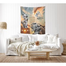 Jwk Home Medusa & Efes Duvar Örtüsü (100X140)