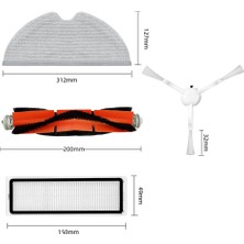 Sunshinee 1c 2c Mi Robot Vakum Paspas F9 Yedek Parça Aksesuarları Ana Yan Fırça Hepa Filtre Paspas Bezi (Yurt Dışından)