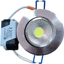 Kendal 5W Cob LED Spot Krom Kasa Günışığı