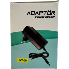 Itrend 12 Volt 3 Amper Priz Tipi Adaptör (12V 3A 3000MA)