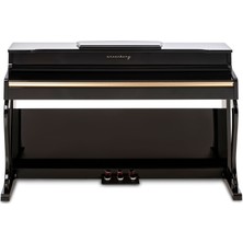 Arsenberg ADP1977BV2 Siyah Dijital Piyano 88 Tuş Sayısı ile Gerçekçi Çalma Deneyimi Sunar