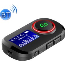 Zunhai BR05 Car Bluetooth Receiver With Display (Yurt Dışından)