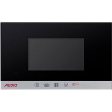 AUDIO 002603 4.3″ Görüntülü Diafon Ip - Lınux (Dokunmatik Butonlu) Siyah
