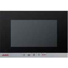 AUDIO 001189 7″ Görüntülü Diafon Bus Plus (Mekanik Butonlu) Siyah