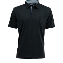 Oppland Erkek Gömlek Yaka Cepli Kısa Kollu Normal Kesim Tam Kalıp Premium Pamuklu Kumaş T-Shirt
